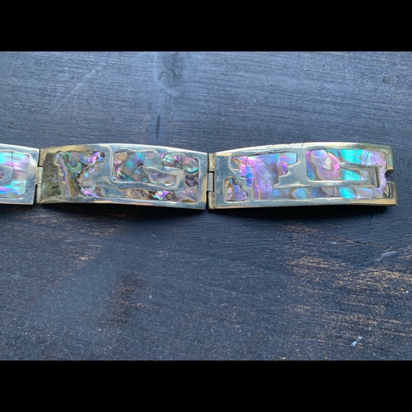 VINTAGE MEXICO STERLING SILVER BRACELET - Picture 16 of 16